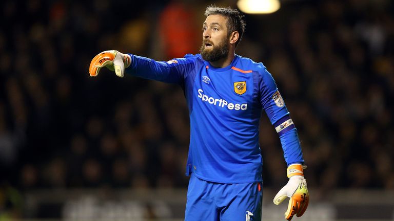 Rangers goalkeeper Allan McGregor, pictured playing for Hull City in 2018