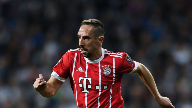 Franck Ribery has won eight Bundesliga titles with Bayern