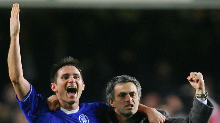 Frank Lampard says he learned from the very best
