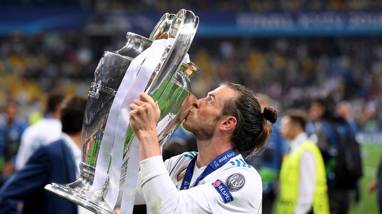 Gareth Bale has now won four Champions Leagues with Real Madrid