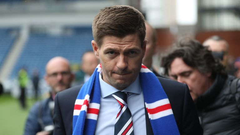 Steven Gerrard said the call from Rangers gave him a 'special feeling'