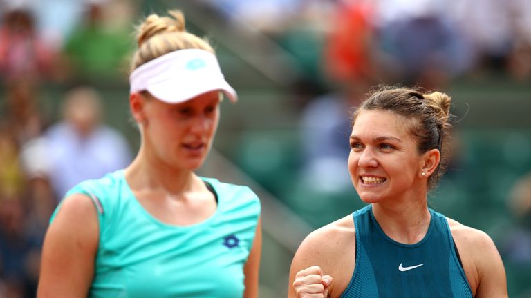  during day four of the 2018 French Open at Roland Garros on May 30, 2018 in Paris, France.