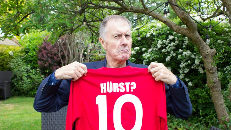 Sir Geoff Hurst will undergo a DNA test in belief he might be German
