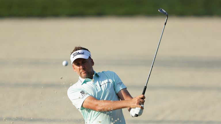 Ian Poulter during the first round of The Players Championship 