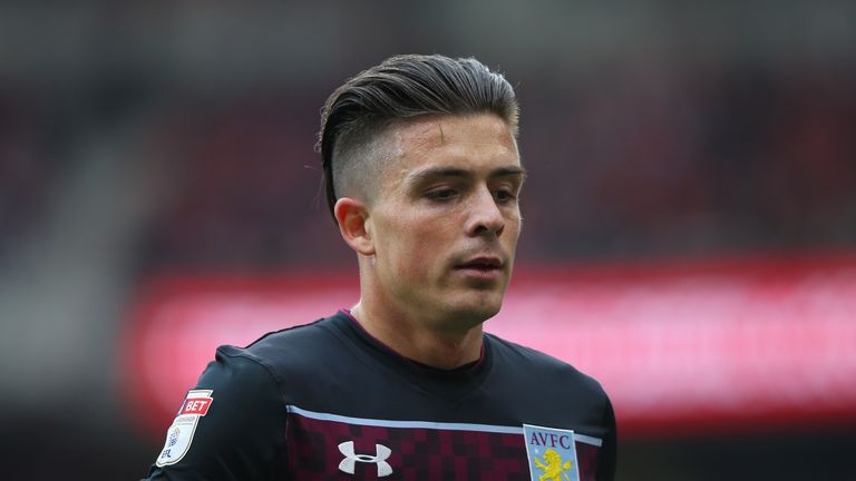 Leicester are considering a bid for Aston Villa’s Jack Grealish