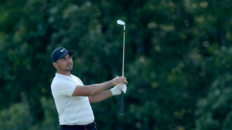 during the second round of the THE PLAYERS Championship on the Stadium Course at TPC Sawgrass on May 11, 2018 in Ponte Vedra Beach, Florida.