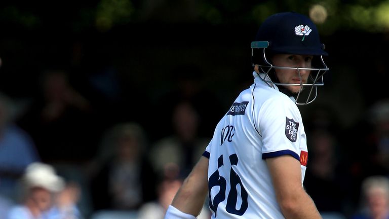 Joe Root out for nought for Yorkshire at Essex in County Championship