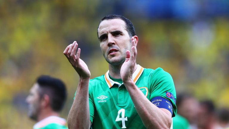 Republic of Ireland captain John O'Shea is retiring from international football