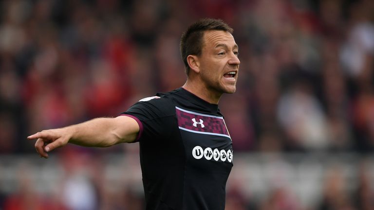 John Terry says he will remain at Villa if the club are promoted