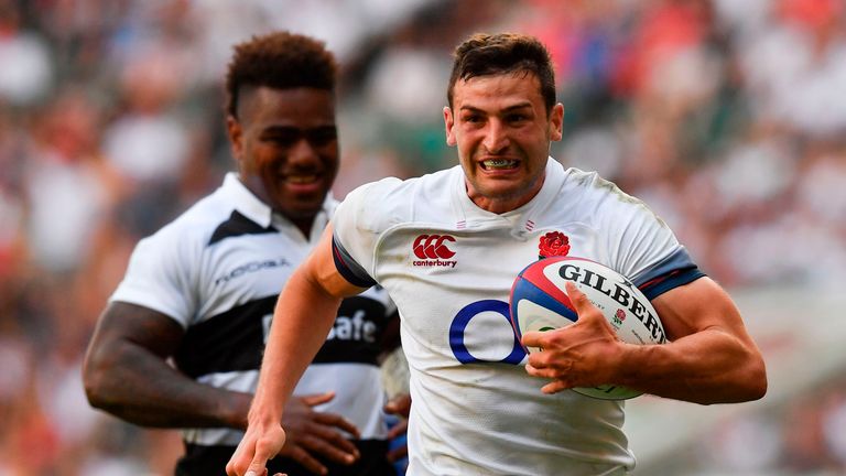 Jonny May scored late on but it mattered not for the Baa-Baas