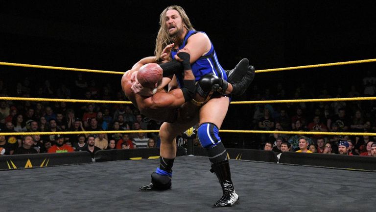 Kassius Ohno has been reduced to requesting matches against NXT newcomers
