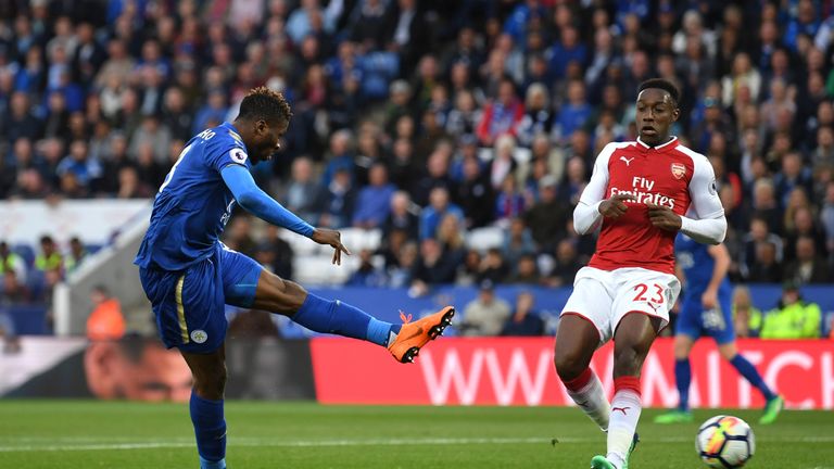 Kelechi Iheanacho gives Leicester City the lead
