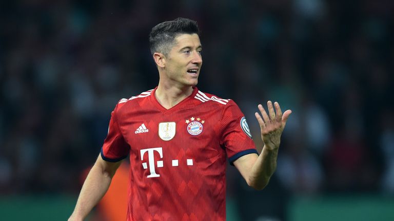 Bayern Munich striker Robert Lewandowski has been linked with a move to Chelsea