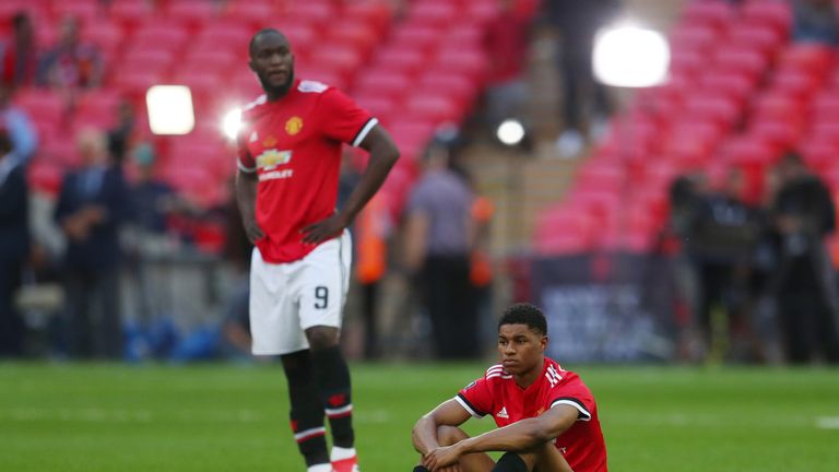 Lukaku and Marcus Rashford reflect on missed opportunities at Wembley