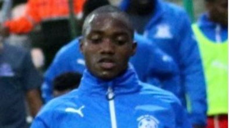 Maritzburg United striker Luyanda Ntshangase