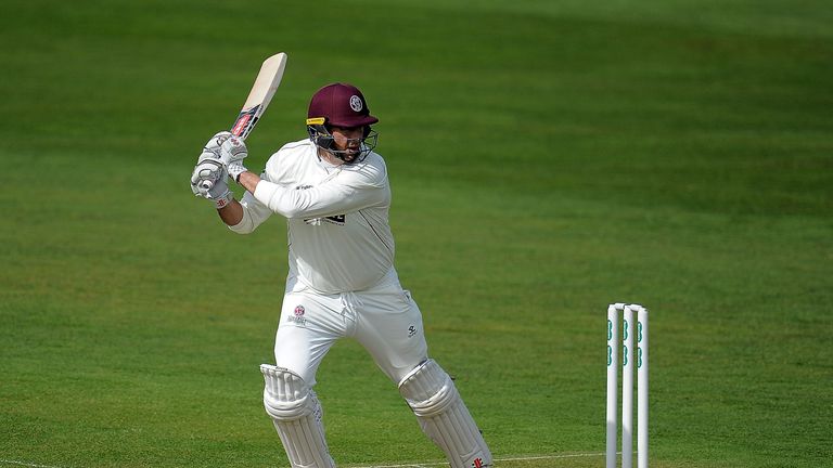 TAUNTON, ENGLAND - APRIL 06: during Day One of the Friendly match between Somerset and Ireland at The Cooper Associates County Ground on April 6, 2018 in Taunton, England. (Photo by Harry Trump/Getty Images)