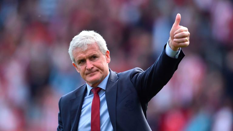 Mark Hughes was tasked with guiding Southampton to safety when appointed in March