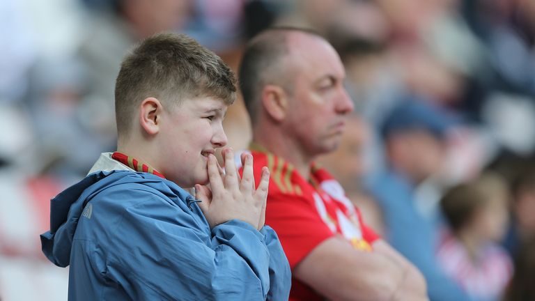 Sunderland fans react to relegation into League One                    