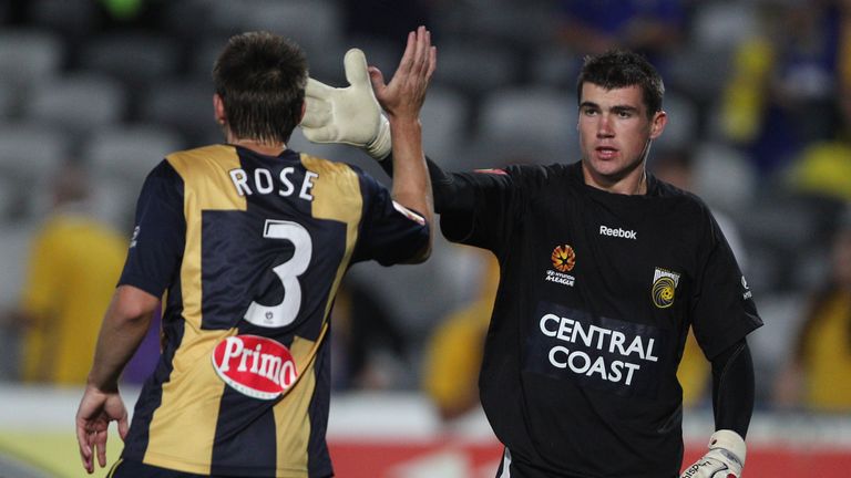 Mat Ryan plied his trade for Central Coast Mariners in Australia