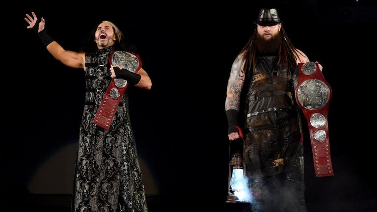 Matt Hardy and Bray Wyatt made a successful defence of their Raw tag team titles