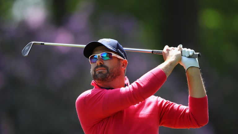 Matthew Baldwin during the first round of the Belgian Knockout at the Rinkven International Golf Club on May 17, 2018 in Antwerpen, Belgium.