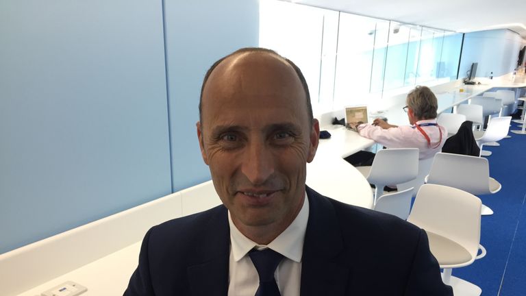 Nasser Hussain at Lord's