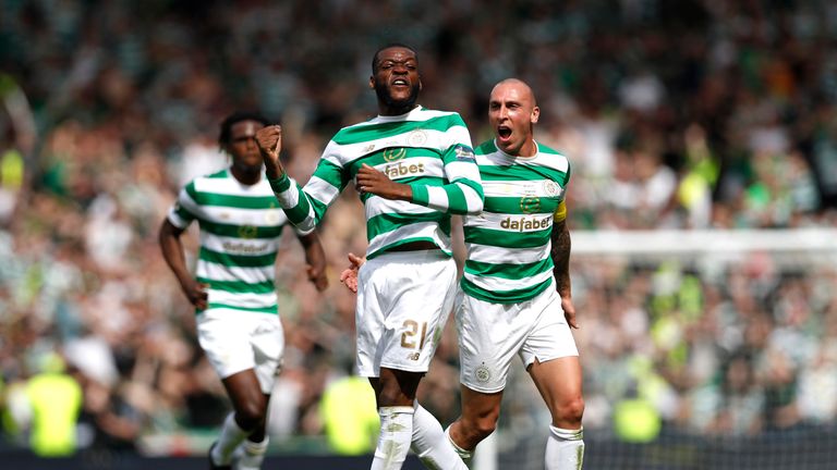  during the Scottish Cup Final between Motherwell and Celtic at Hampden Park on May 19, 2018 in Glasgow, Scotland.