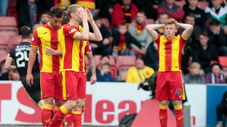 Partick Thistle lost the play-off final against Livingston