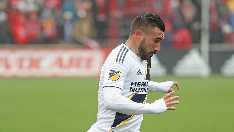 Romain Alessandrini's goal gave LA Galaxy the points.