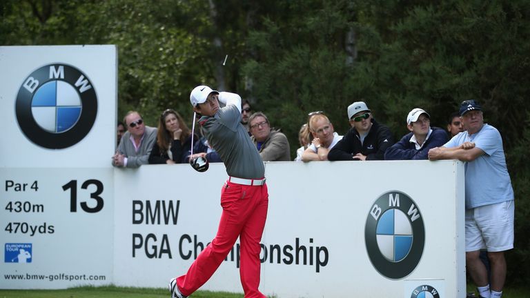 during day four of the BMW PGA Championship at Wentworth on May 25, 2014 in Virginia Water, England.