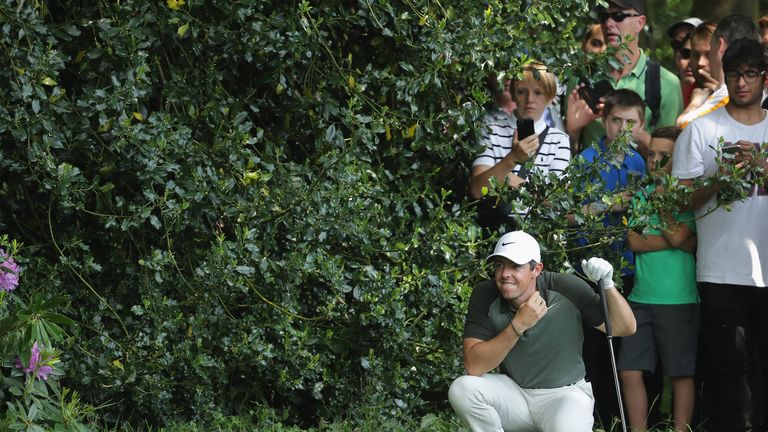 Rory McIlroy during the third round of the BMW PGA Championship at Wentworth on May 26, 2018 in Virginia Water, England.