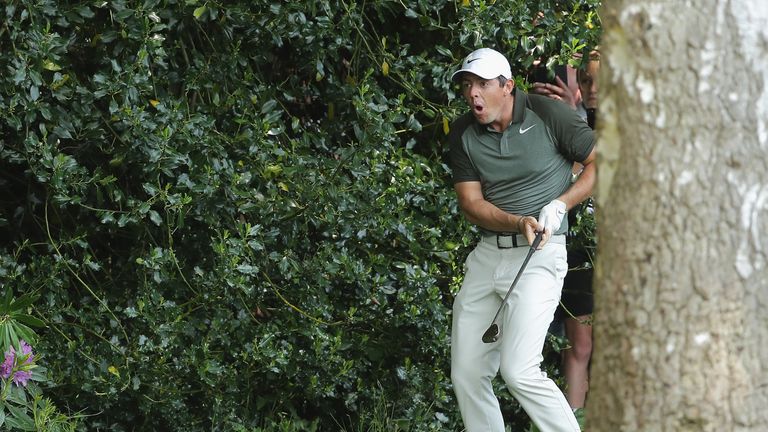 Rory McIlroy during the third round of the BMW PGA Championship at Wentworth on May 26, 2018 in Virginia Water, England.