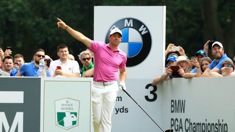 during day four and the final round of the BMW PGA Championship at Wentworth on May 27, 2018 in Virginia Water, England.