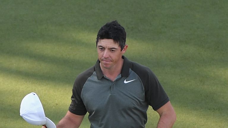 Rory McIlroy during the third round of the BMW PGA Championship at Wentworth 