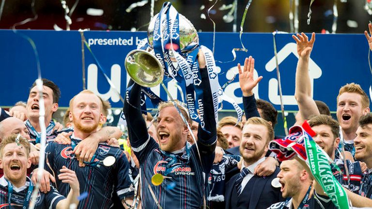Ross County won the League Cup in 2016 