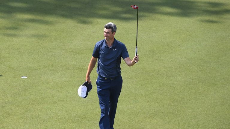 Ross Fisher during the third round of the BMW PGA Championship at Wentworth on May 26, 2018 in Virginia Water, England.