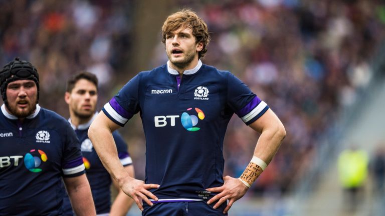 Scotland lock Richie Gray