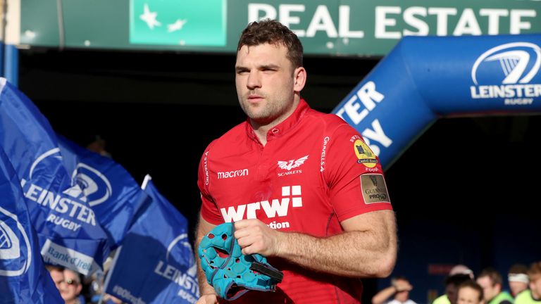 Scarlets forward Tadhg Beirne, who joins Munster for the 2018/19 season