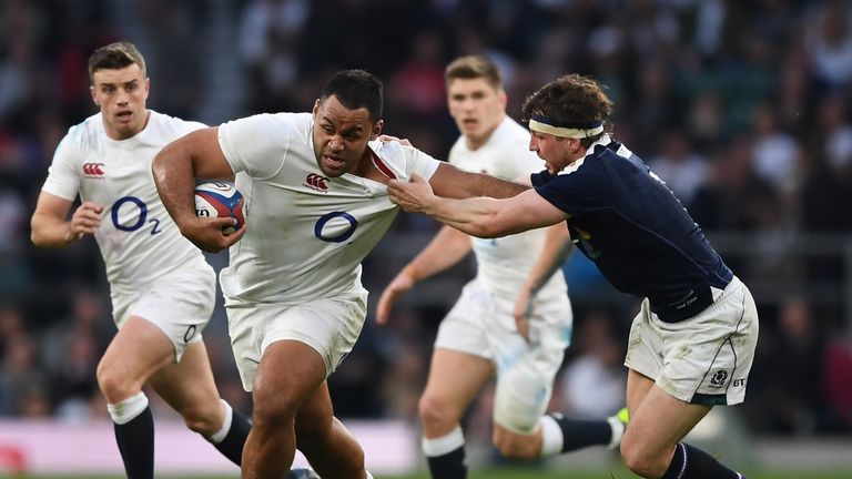 during the RBS Six Nations match between England and Scotland at Twickenham Stadium on March 11, 2017 in London, England.