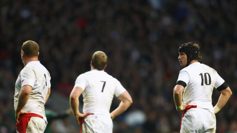 during the Investec Challenge match between England and South Africa at Twickenham on November 22, 2008 in London, England.