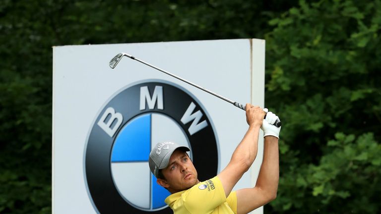 Sebastien Gros during day two of the BMW PGA Championship at Wentworth