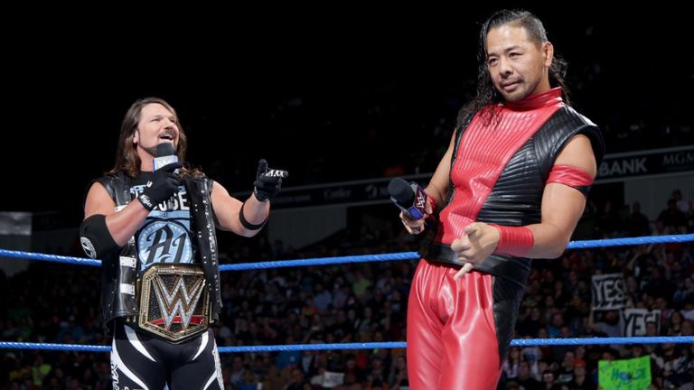 Shinsuke Nakamura has chosen a last man standing match for his WWE title bout with AJ Styles next month