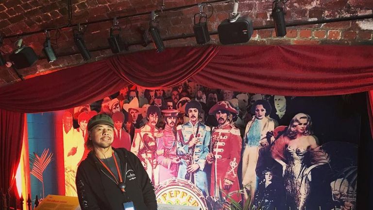 Shinsuke Nakamura found time to visit the Cavern Club when the WWE was in Liverpool
