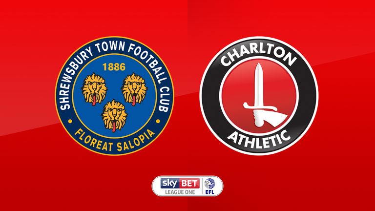 Shrewsbury Town v Charlton Athletic