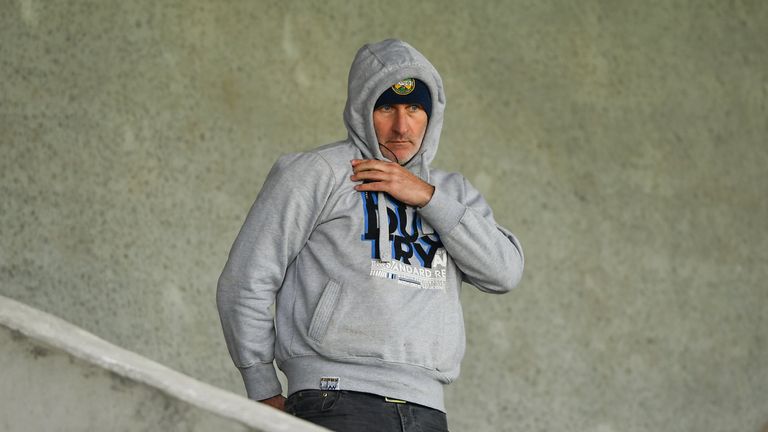 Wallace during the now-infamous loss to Wicklow.