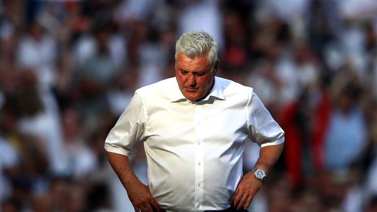  during the Sky Bet Championship Play Off Final between Aston Villa and  Fulham at Wembley Stadium on May 26, 2018 in London, England.