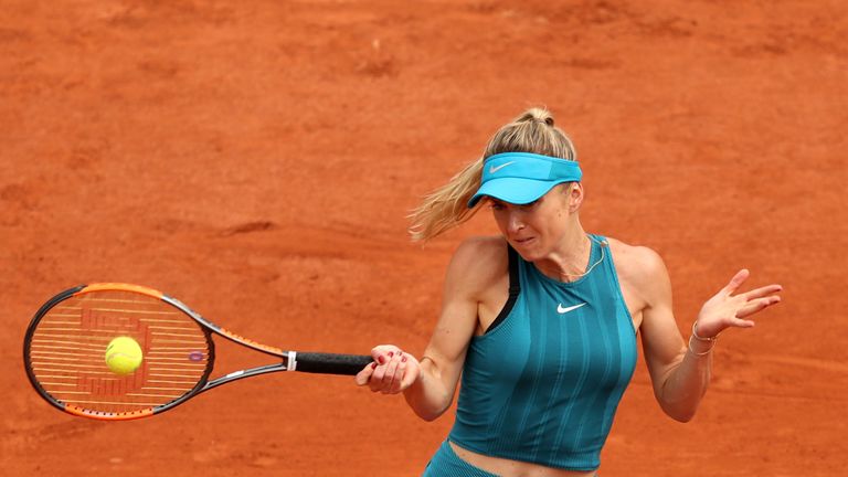  during day four of the 2018 French Open at Roland Garros on May 30, 2018 in Paris, France.