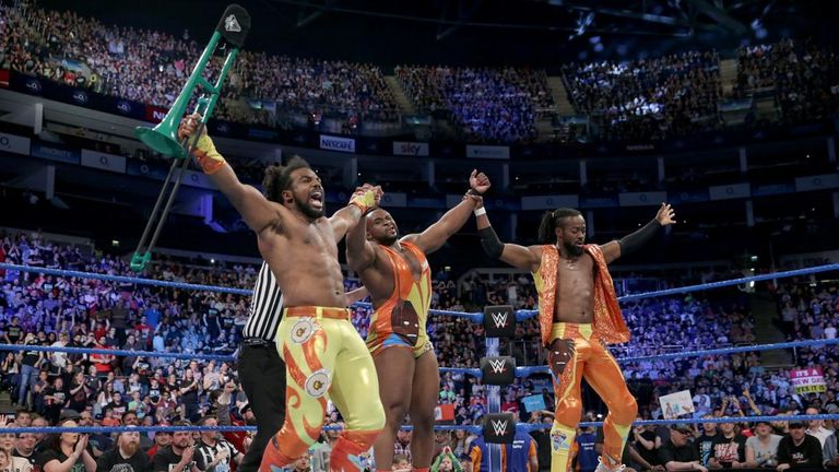 The New Day face The Miz & The Bar