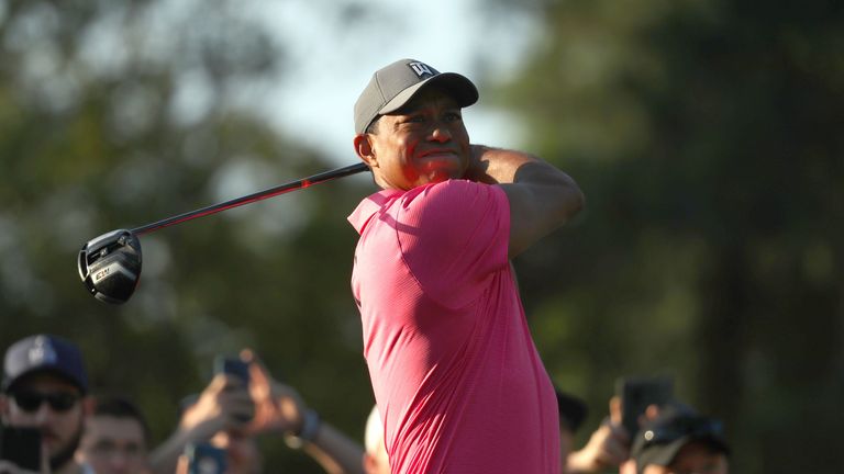 Tiger Woods during the Pro-Am for the Wells Fargo Championship at Quail Hollow Club on May 2, 2018 in Charlotte, North Carolina.