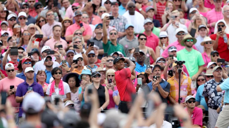 during the final round of the THE PLAYERS Championship on the Stadium Course at TPC Sawgrass on May 13, 2018 in Ponte Vedra Beach, Florida.